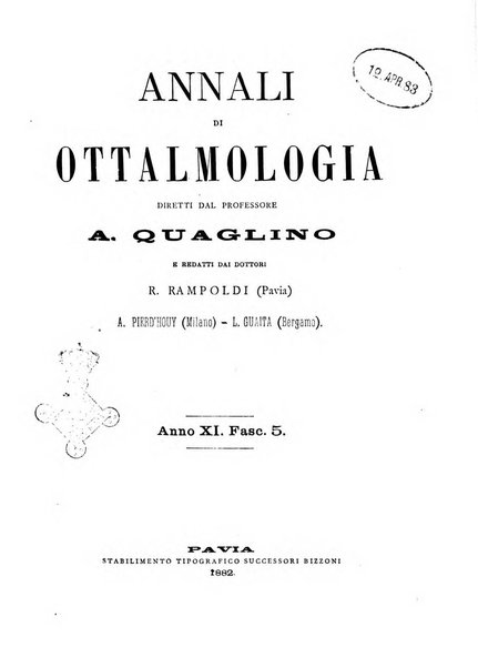 Annali di ottalmologia