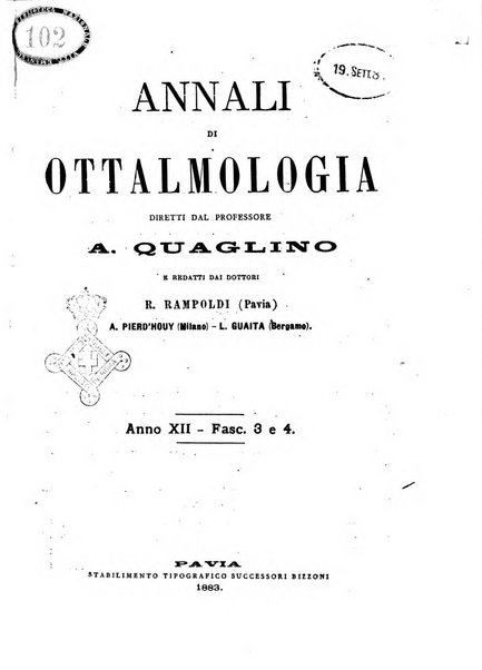 Annali di ottalmologia