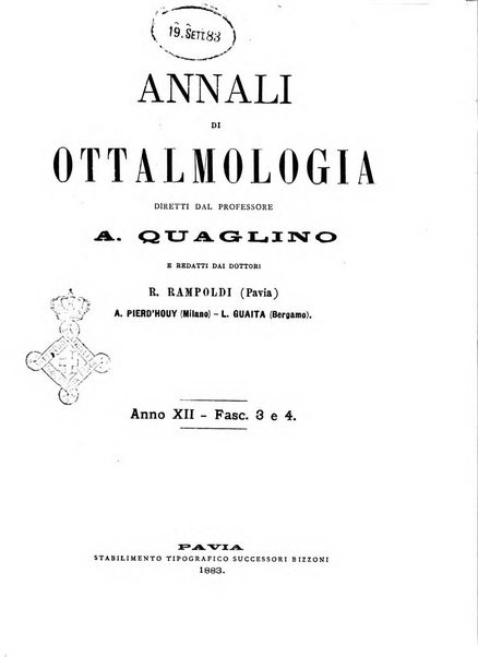 Annali di ottalmologia