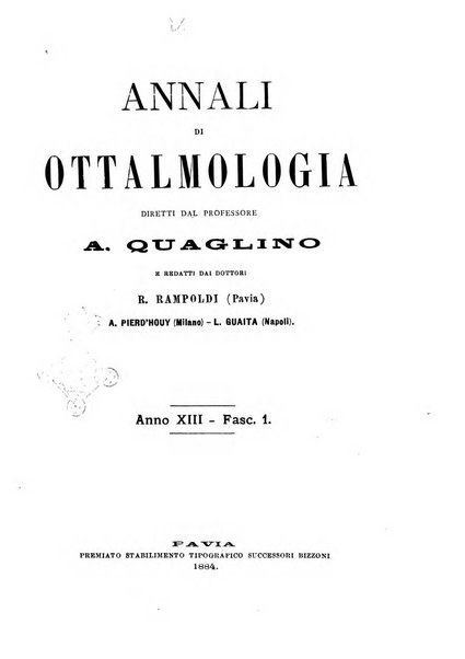 Annali di ottalmologia