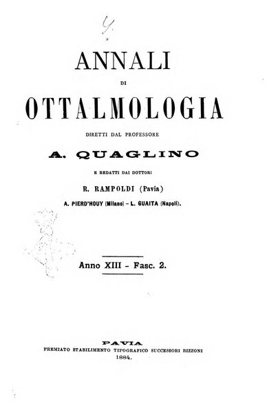 Annali di ottalmologia