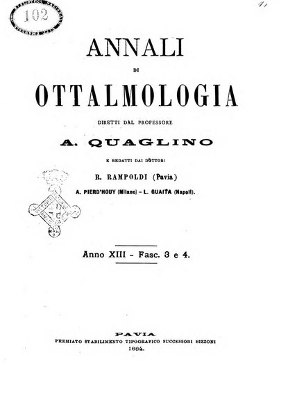 Annali di ottalmologia