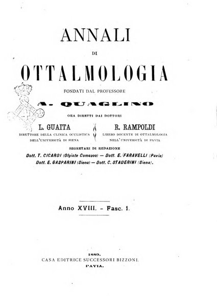 Annali di ottalmologia