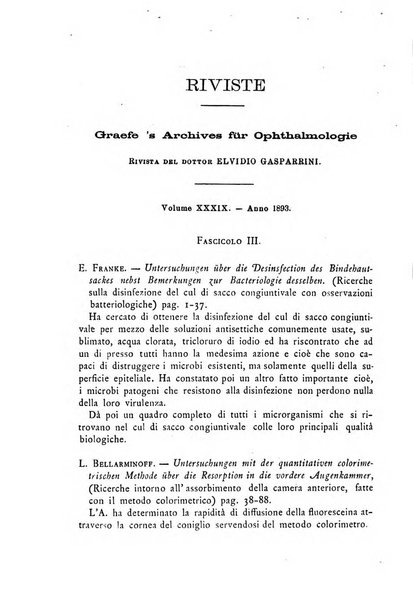 Annali di ottalmologia