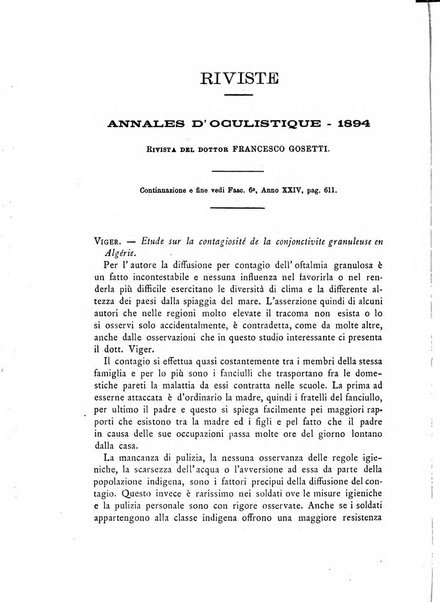 Annali di ottalmologia