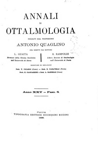 Annali di ottalmologia