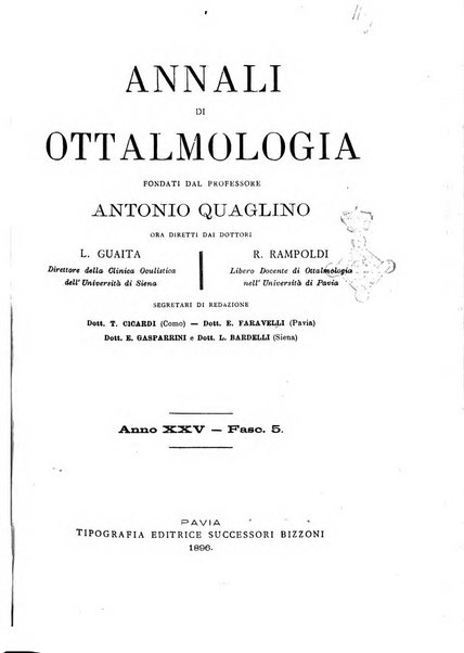 Annali di ottalmologia