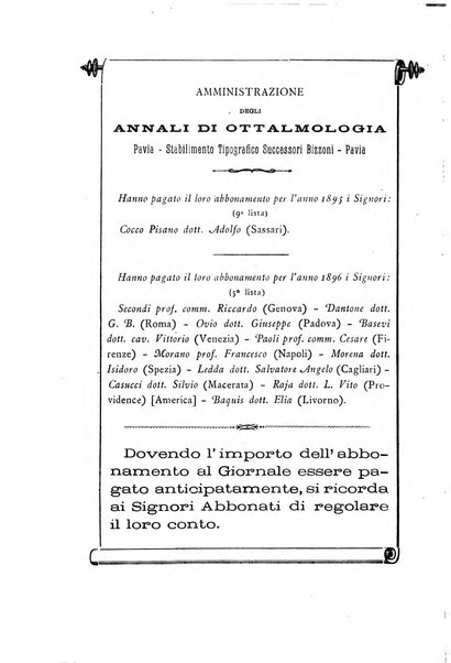 Annali di ottalmologia