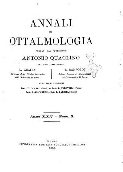 Annali di ottalmologia