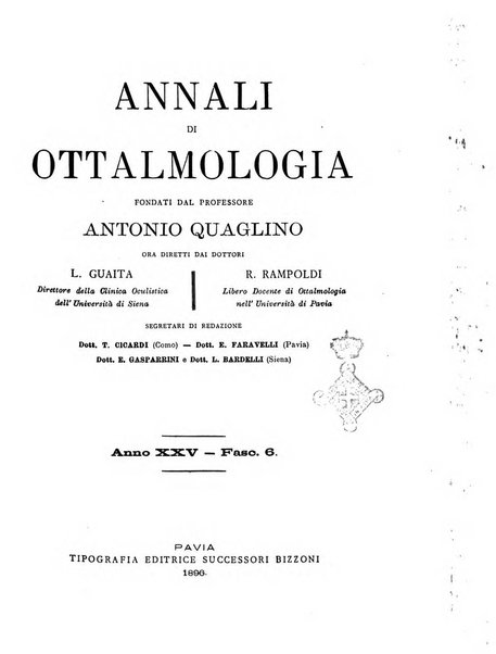 Annali di ottalmologia