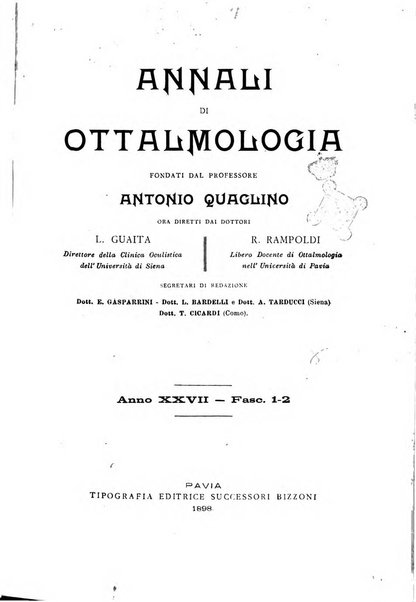 Annali di ottalmologia