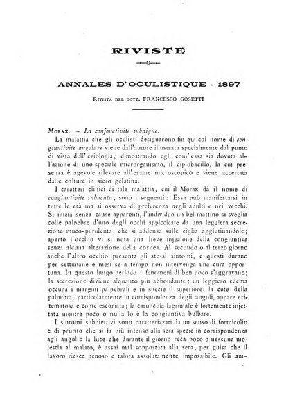 Annali di ottalmologia