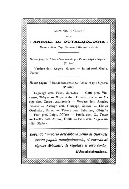 Annali di ottalmologia