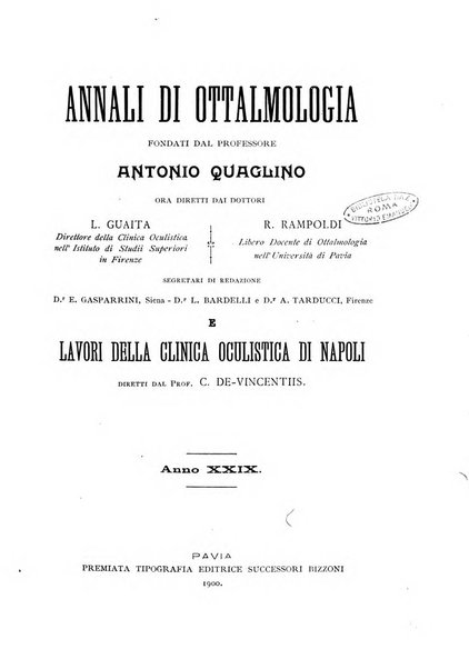 Annali di ottalmologia