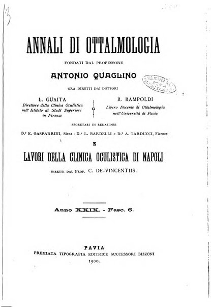 Annali di ottalmologia