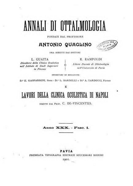 Annali di ottalmologia