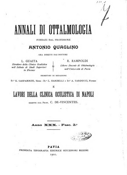 Annali di ottalmologia