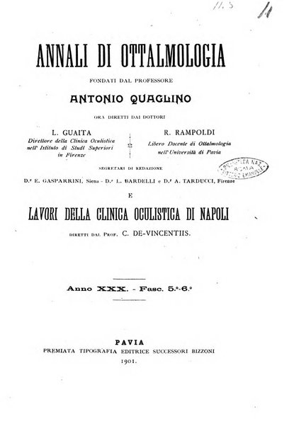 Annali di ottalmologia