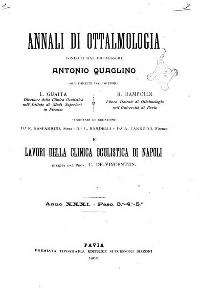 Annali di ottalmologia