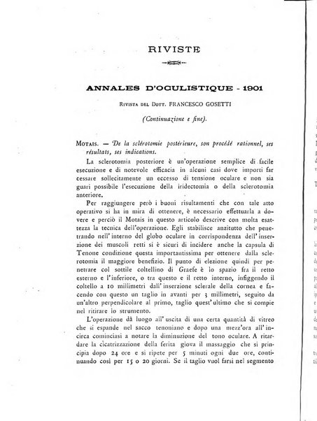 Annali di ottalmologia