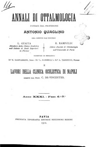 Annali di ottalmologia