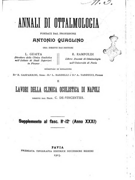 Annali di ottalmologia