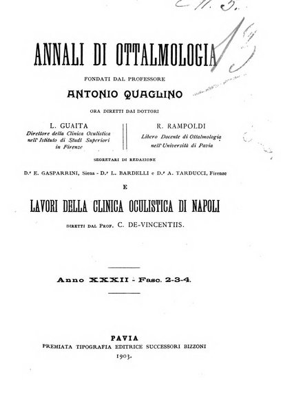 Annali di ottalmologia