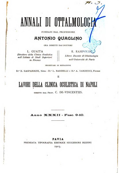 Annali di ottalmologia