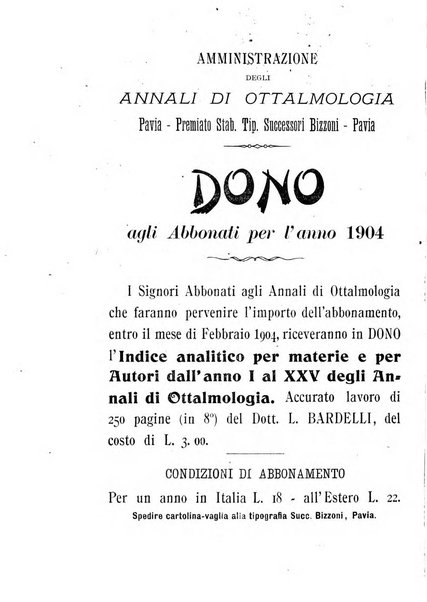 Annali di ottalmologia