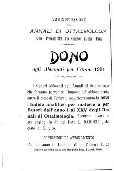 Annali di ottalmologia