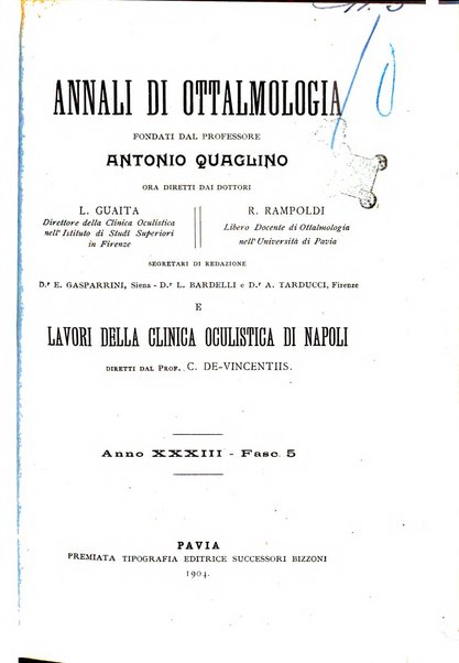 Annali di ottalmologia