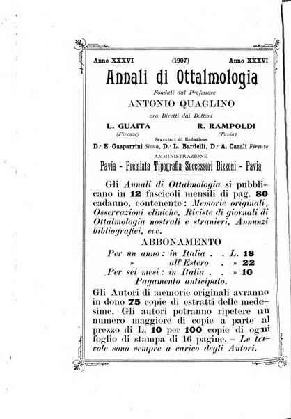 Annali di ottalmologia