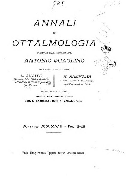 Annali di ottalmologia