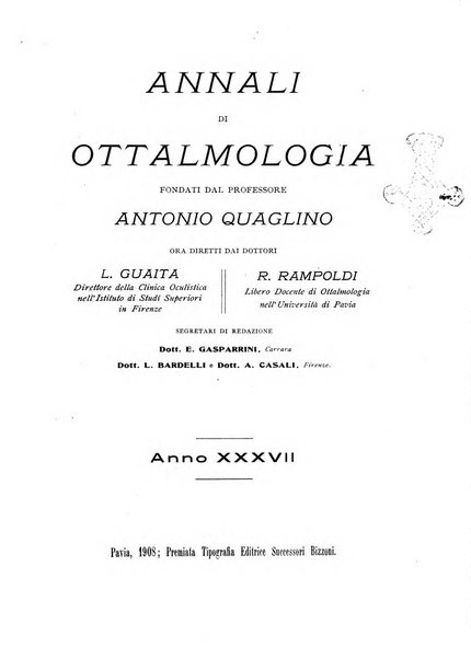 Annali di ottalmologia