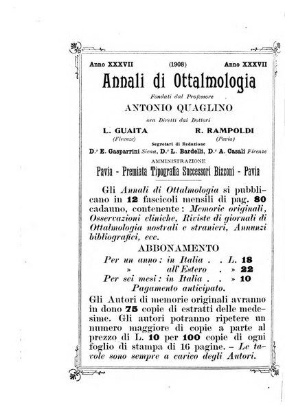 Annali di ottalmologia