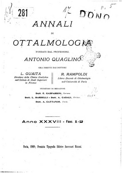 Annali di ottalmologia