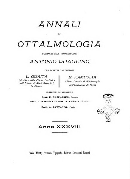 Annali di ottalmologia