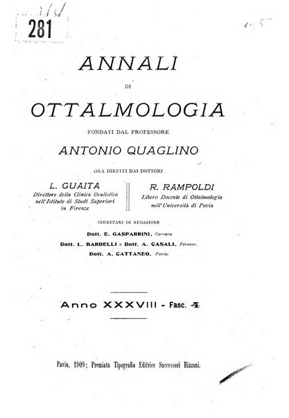 Annali di ottalmologia