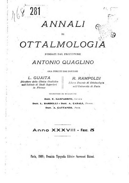 Annali di ottalmologia