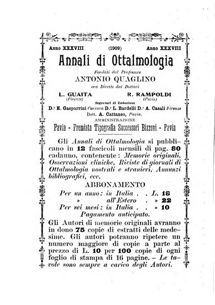 Annali di ottalmologia