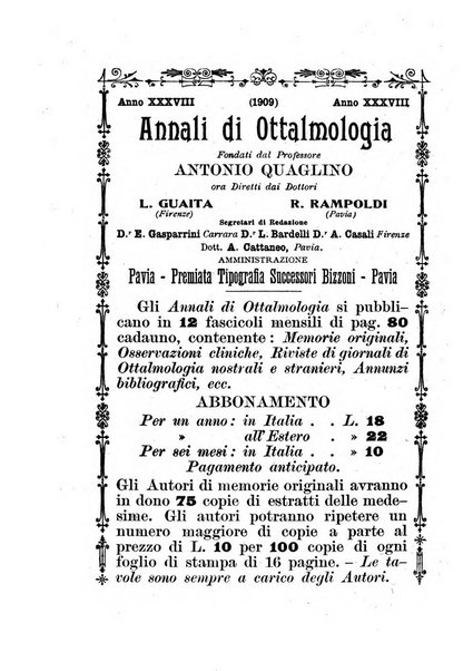 Annali di ottalmologia