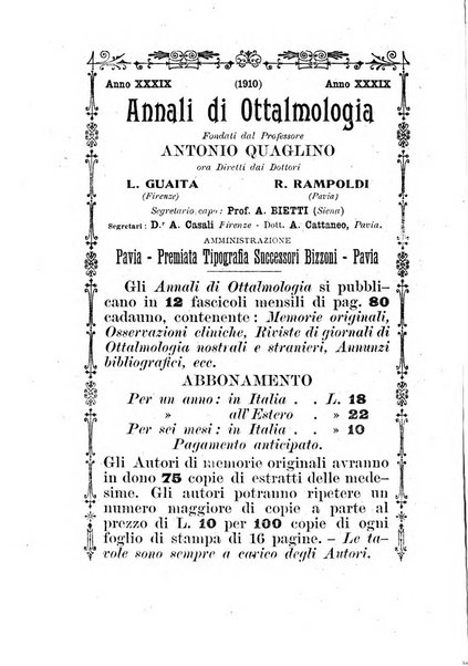 Annali di ottalmologia