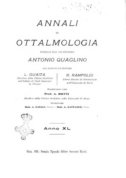 Annali di ottalmologia