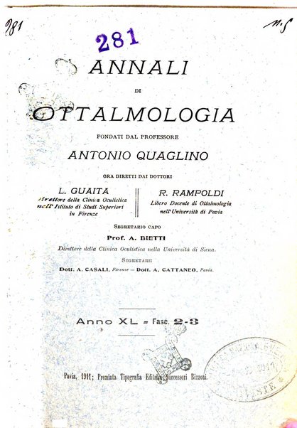 Annali di ottalmologia