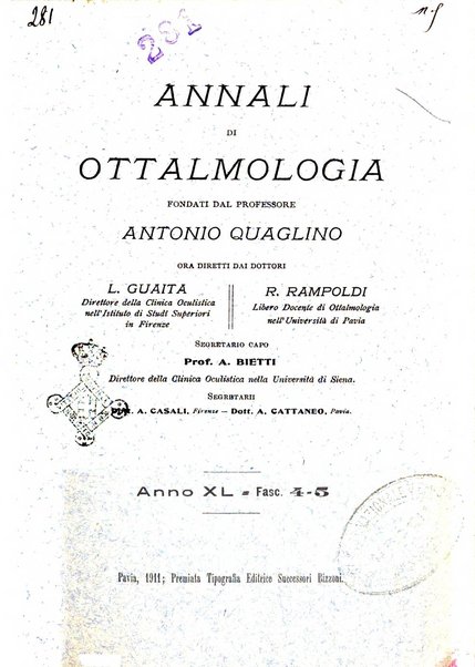 Annali di ottalmologia