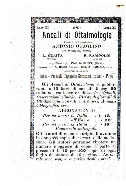 Annali di ottalmologia