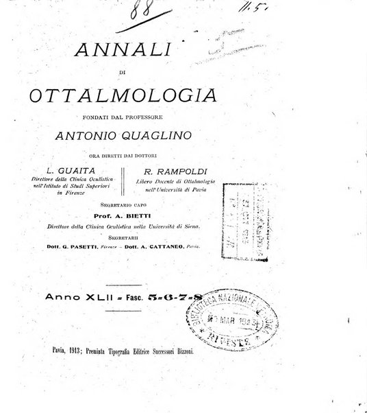 Annali di ottalmologia