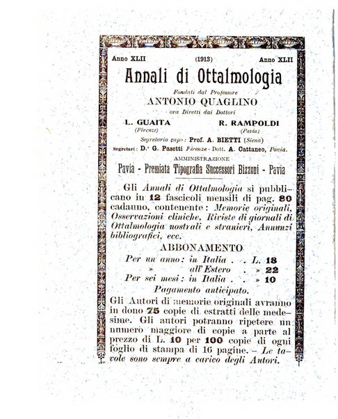 Annali di ottalmologia