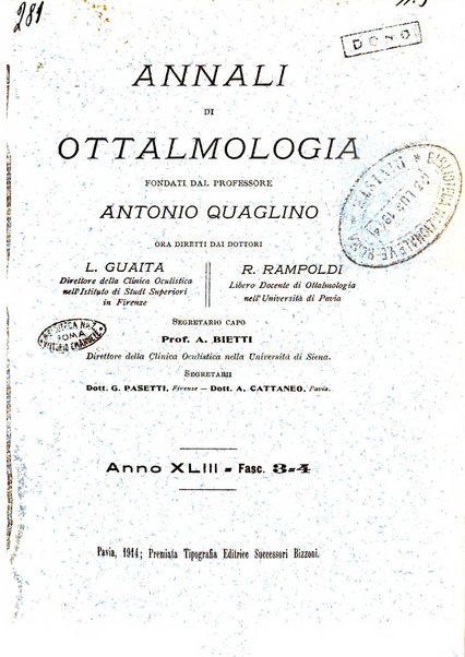 Annali di ottalmologia