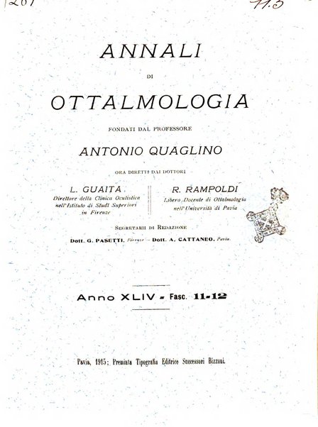 Annali di ottalmologia